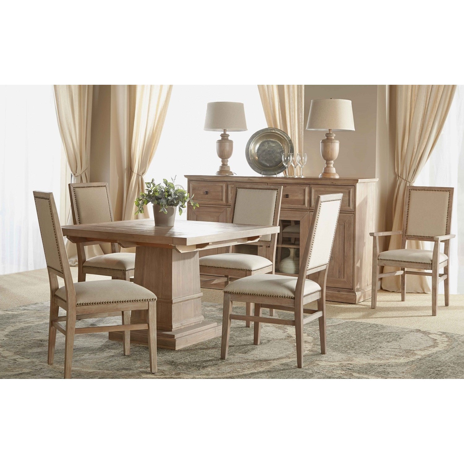 Orient Express Furniture Traditions 6017.SW Dexter Dining Side Chair Set Baer's Furniture